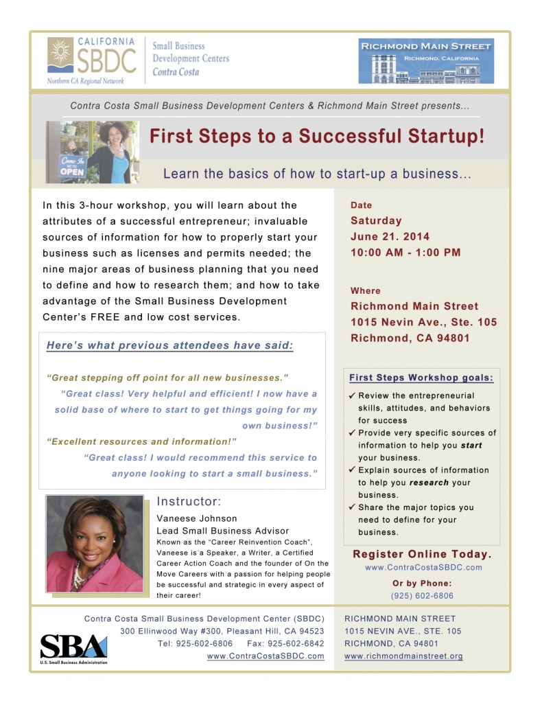 First Steps to a Successful Start-Up